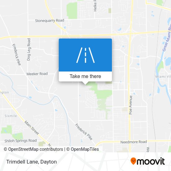 Trimdell Lane map