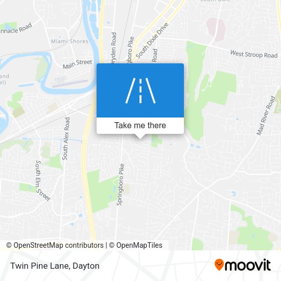 Mapa de Twin Pine Lane