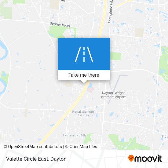 Mapa de Valette Circle East