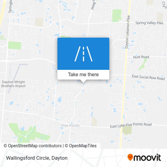 Wallingsford Circle map