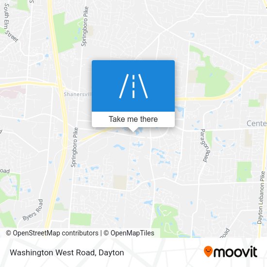 Mapa de Washington West Road