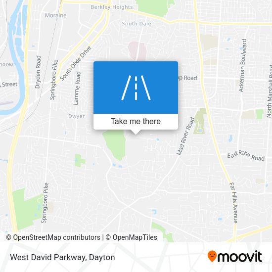 Mapa de West David Parkway