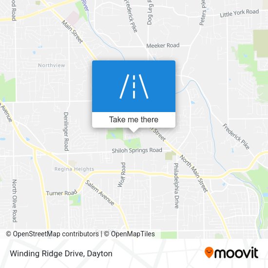 Winding Ridge Drive map