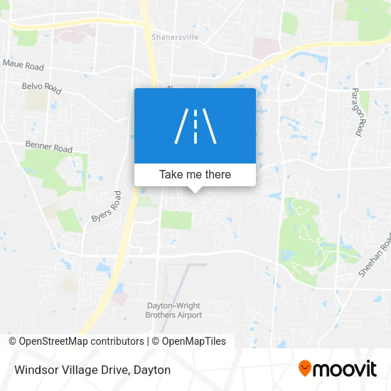Windsor Village Drive map