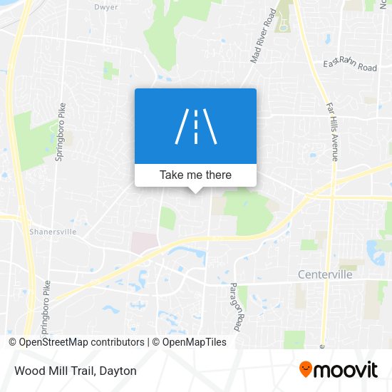 Mapa de Wood Mill Trail