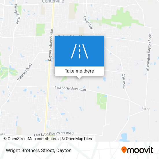 Wright Brothers Street map