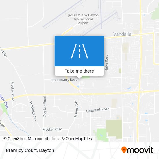 Bramley Court map