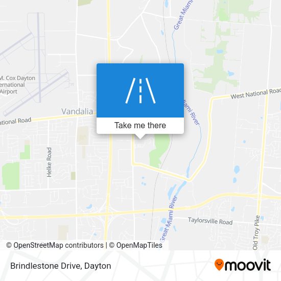 Brindlestone Drive map