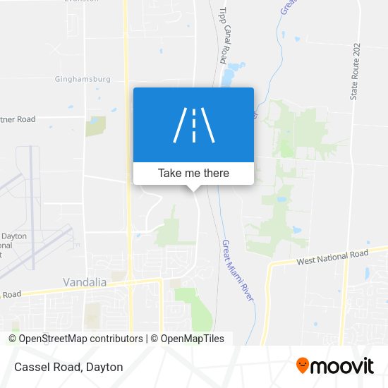 Mapa de Cassel Road