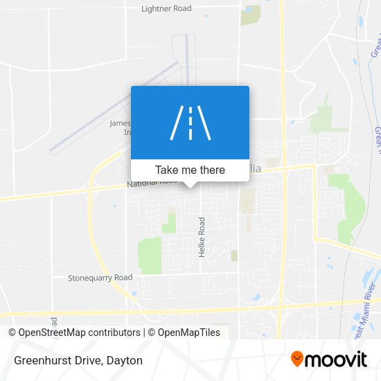 Mapa de Greenhurst Drive