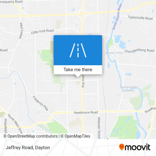 Mapa de Jeffrey Road