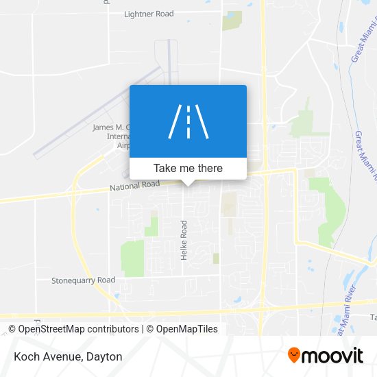 Mapa de Koch Avenue
