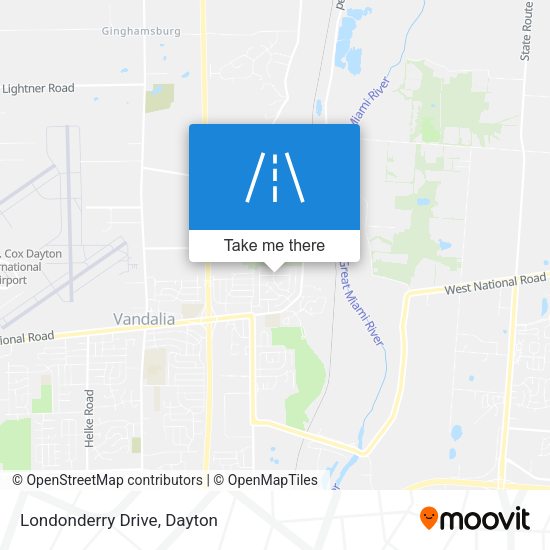 Mapa de Londonderry Drive