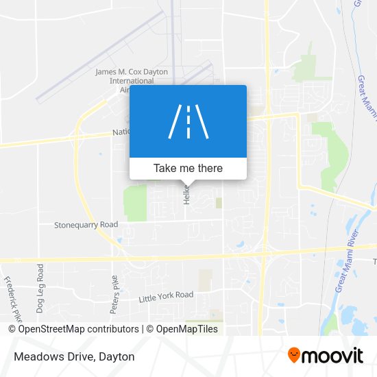 Mapa de Meadows Drive