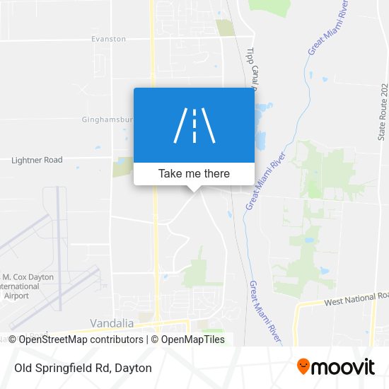 Mapa de Old Springfield Rd