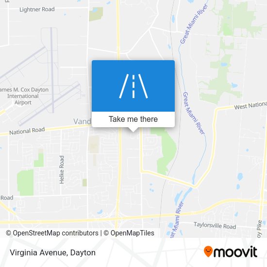 Mapa de Virginia Avenue