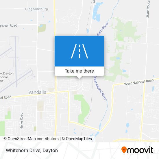 Mapa de Whitehorn Drive