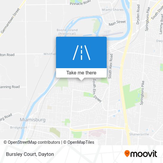 Bursley Court map