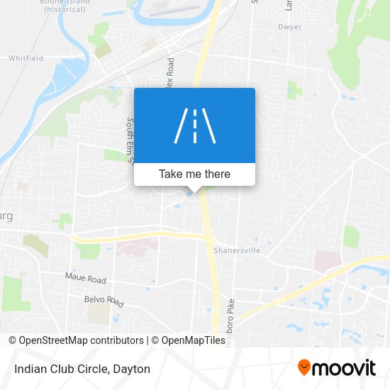 Mapa de Indian Club Circle
