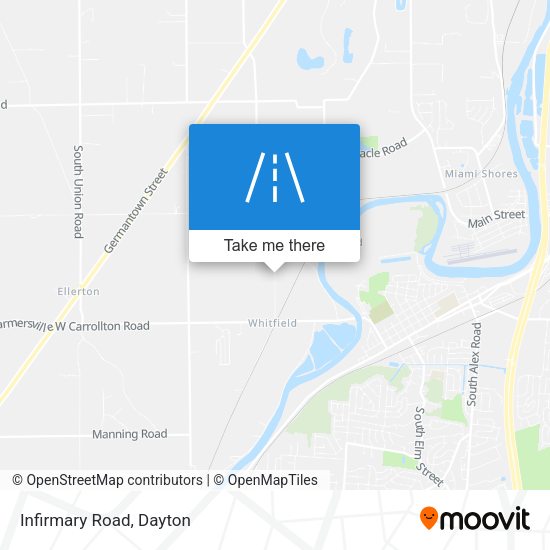 Mapa de Infirmary Road