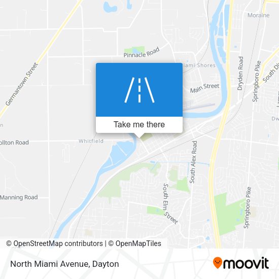 Mapa de North Miami Avenue