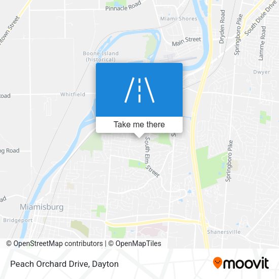 Mapa de Peach Orchard Drive