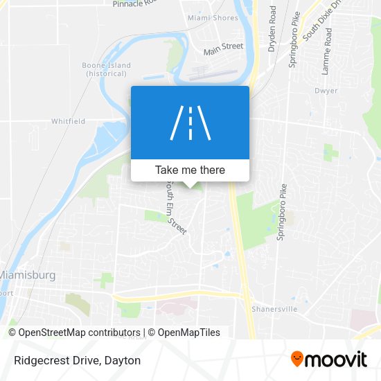 Mapa de Ridgecrest Drive