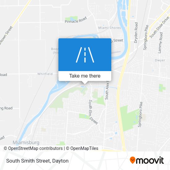 Mapa de South Smith Street