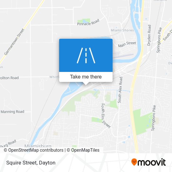 Mapa de Squire Street
