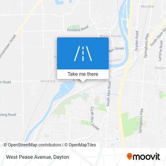 Mapa de West Pease Avenue