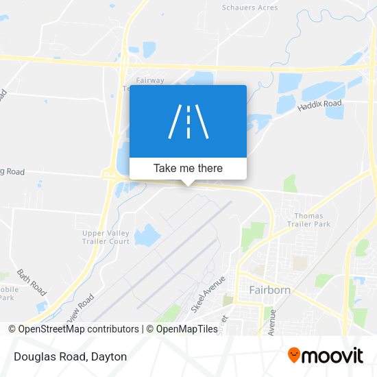 Mapa de Douglas Road