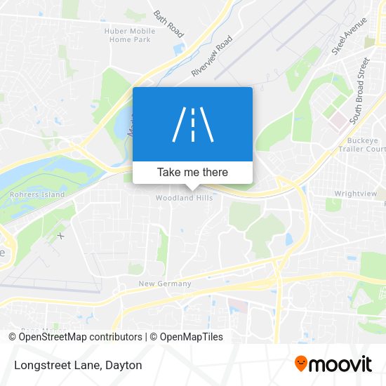 Mapa de Longstreet Lane