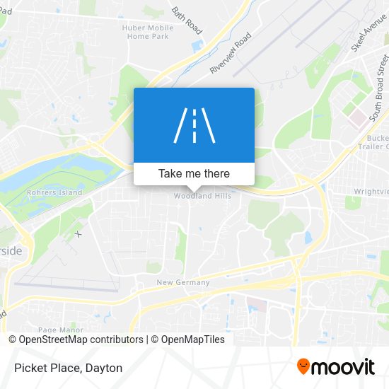 Mapa de Picket Place