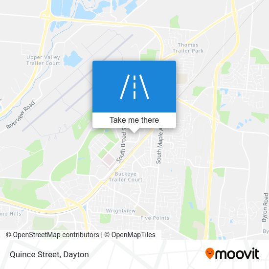 Mapa de Quince Street