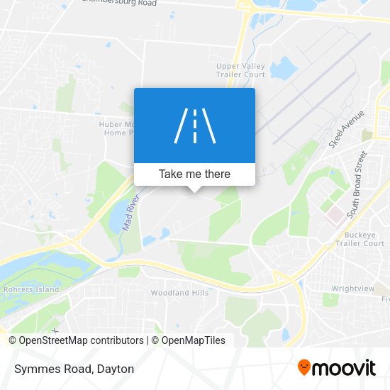 Mapa de Symmes Road