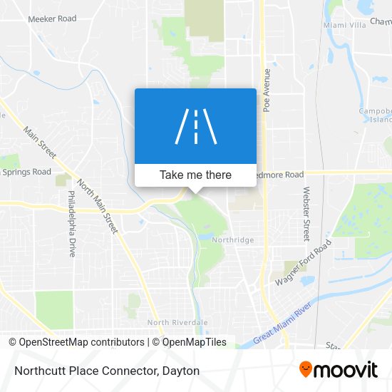Mapa de Northcutt Place Connector