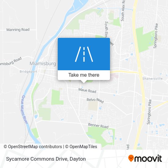 Sycamore Commons Drive map
