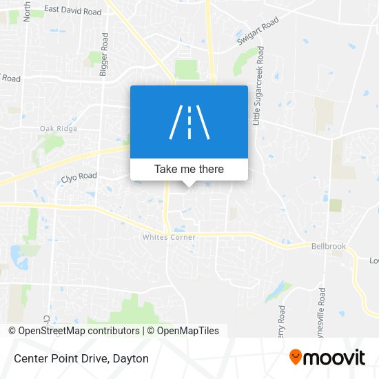 Mapa de Center Point Drive