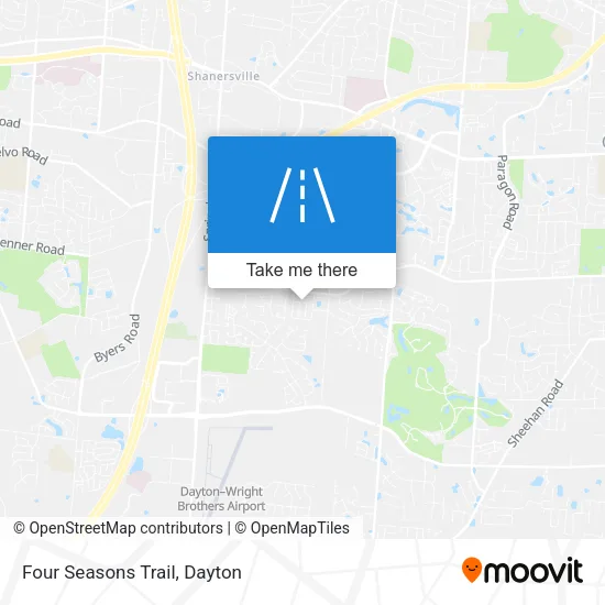 Four Seasons Trail map