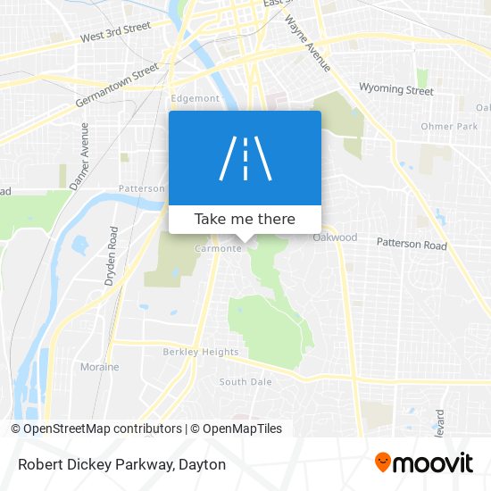 Robert Dickey Parkway map