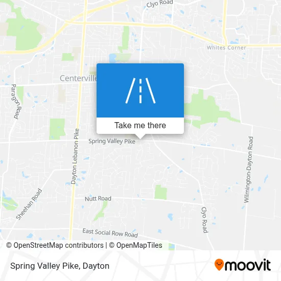 Spring Valley Pike map