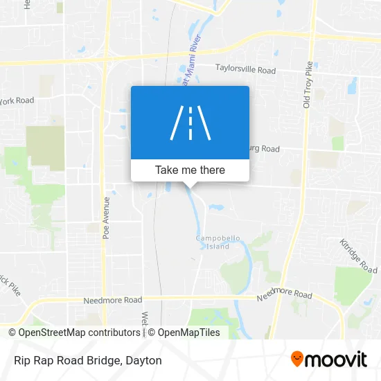 Rip Rap Road Bridge map