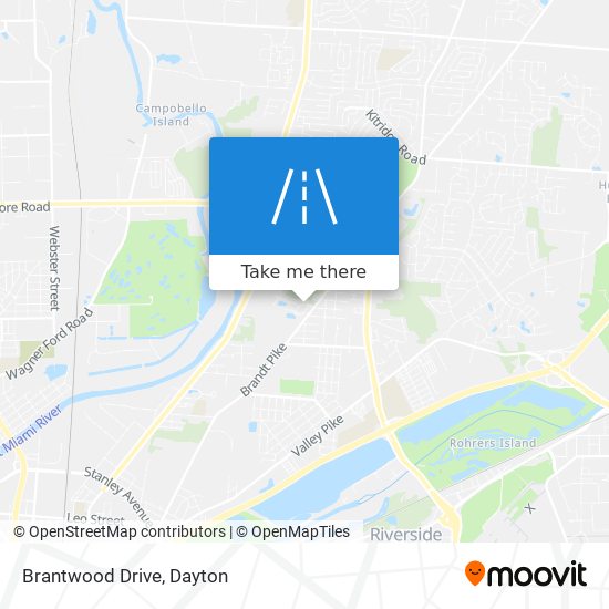 Brantwood Drive map