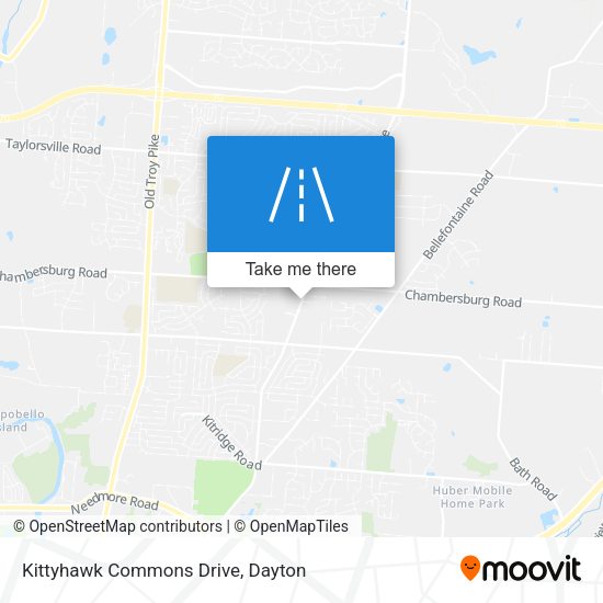 Mapa de Kittyhawk Commons Drive