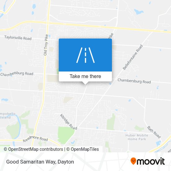 Mapa de Good Samaritan Way