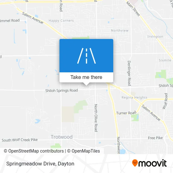 Springmeadow Drive map