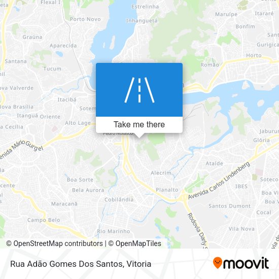 Rua Adão Gomes Dos Santos map