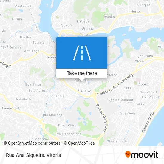 Rua Ana Siqueira map