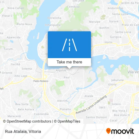 Rua Atalaia map