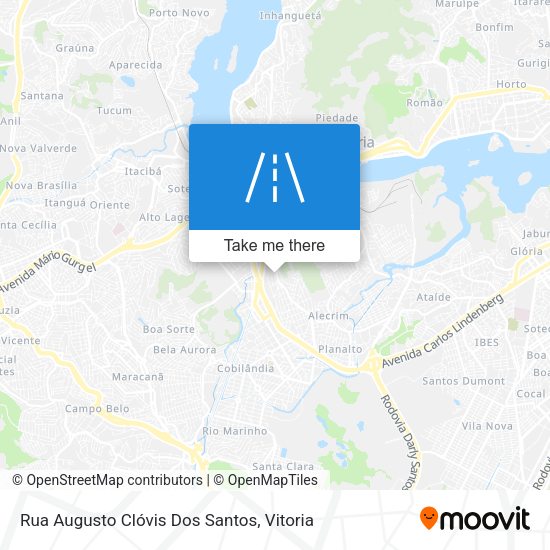 Rua Augusto Clóvis Dos Santos map